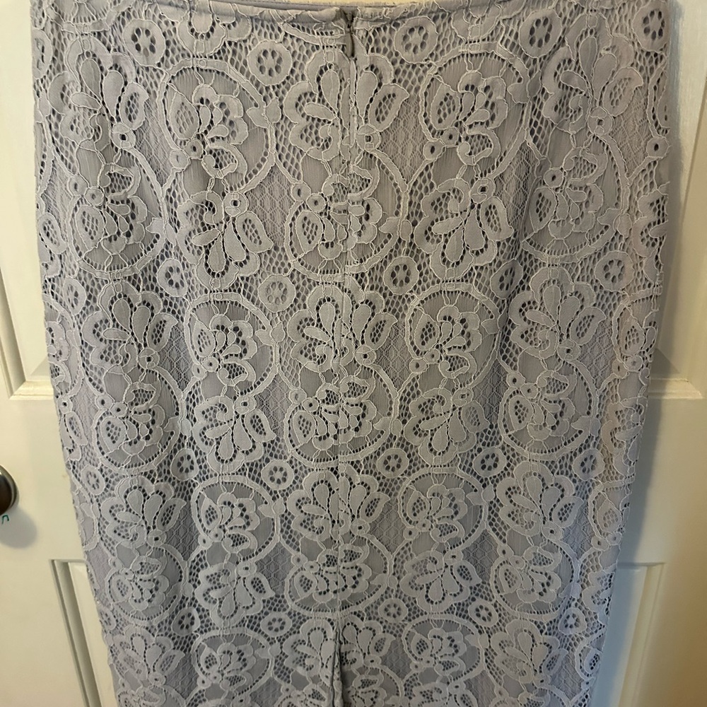 Dainty Jewells Lace Top in Soft Light Blue - Picture 5 of 12